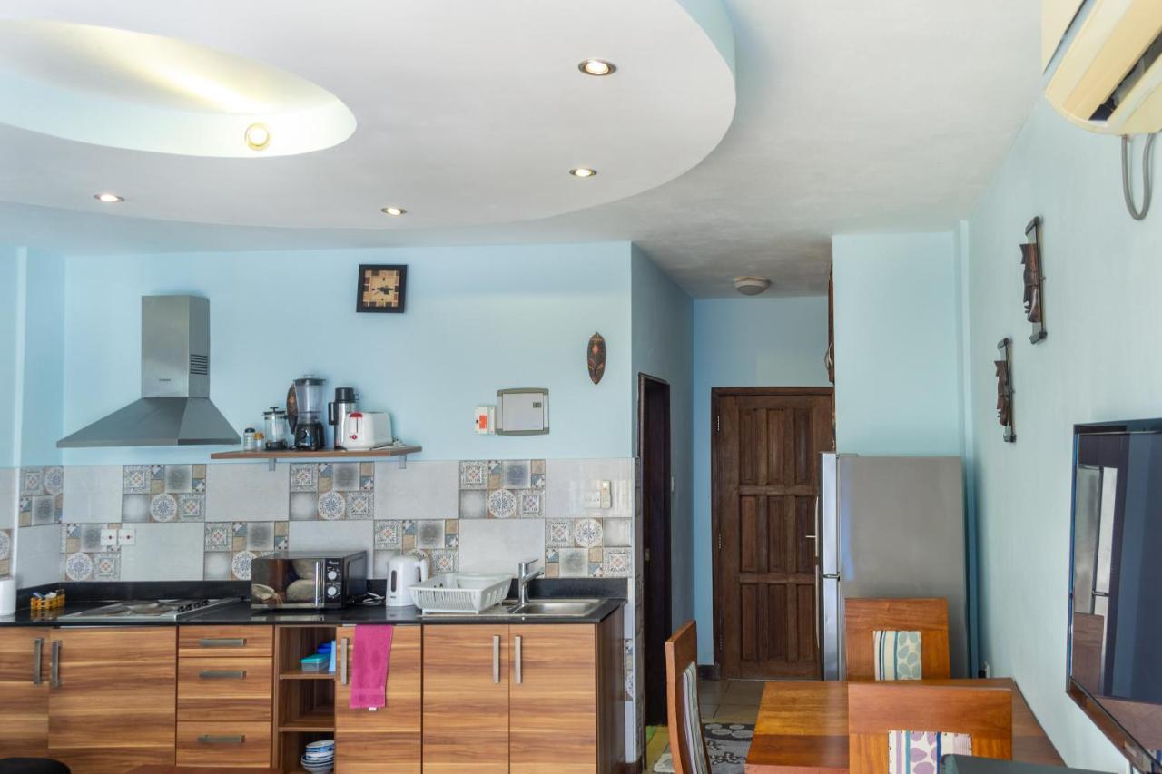 Cowrie Beach Haven Studio Leilighet Mombasa Eksteriør bilde